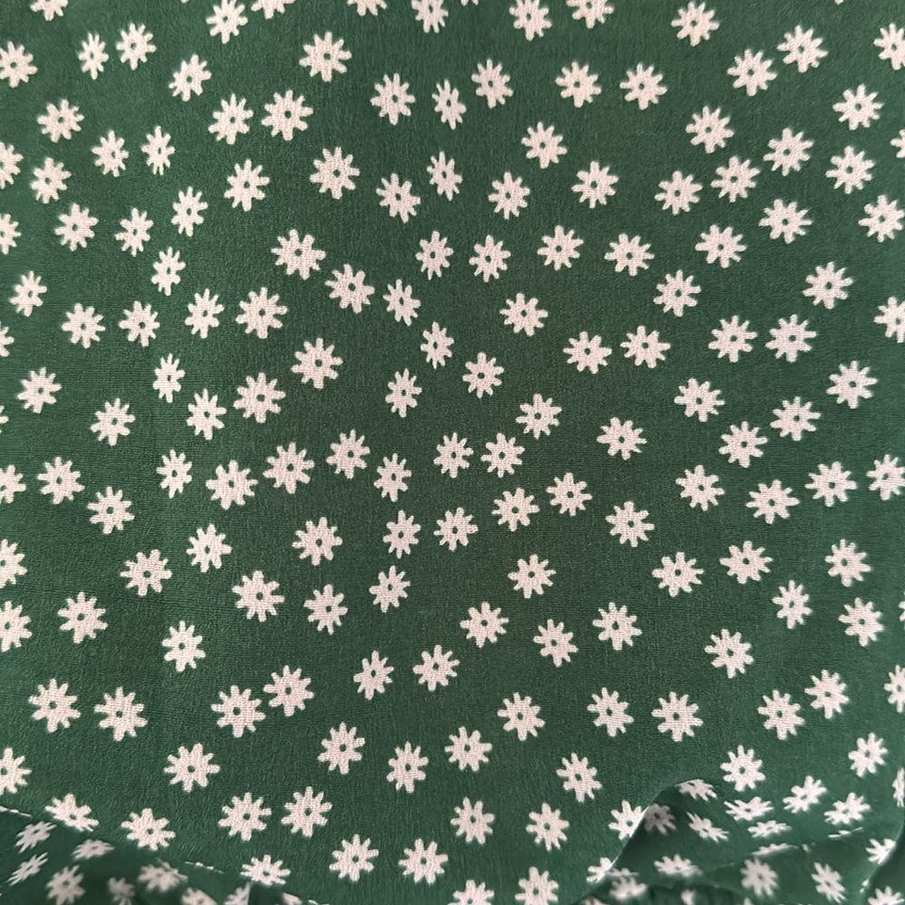 Green and white flouncy sundress - Picture 4 of 4